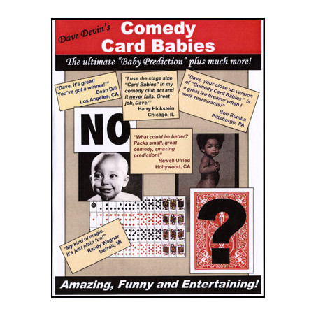 Comedy Card Babies (Large) by Dave Devin - Trick