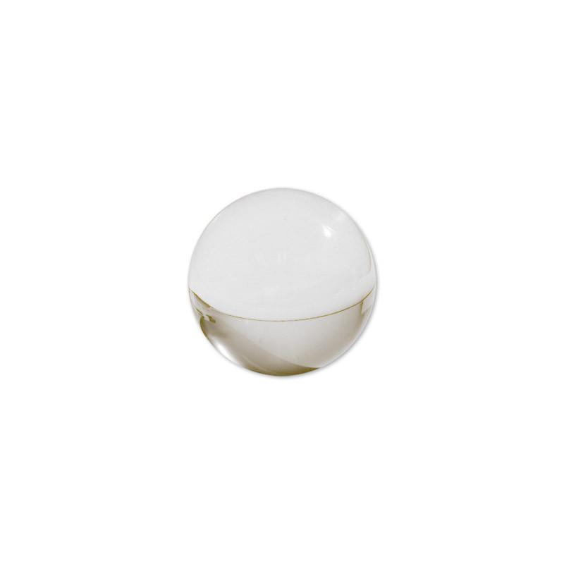 Contact Juggling Ball (Acrylic, CLEAR, 76mm) - Trick