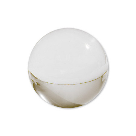 Contact Juggling Ball (Acrylic, CLEAR, 76mm) - Trick