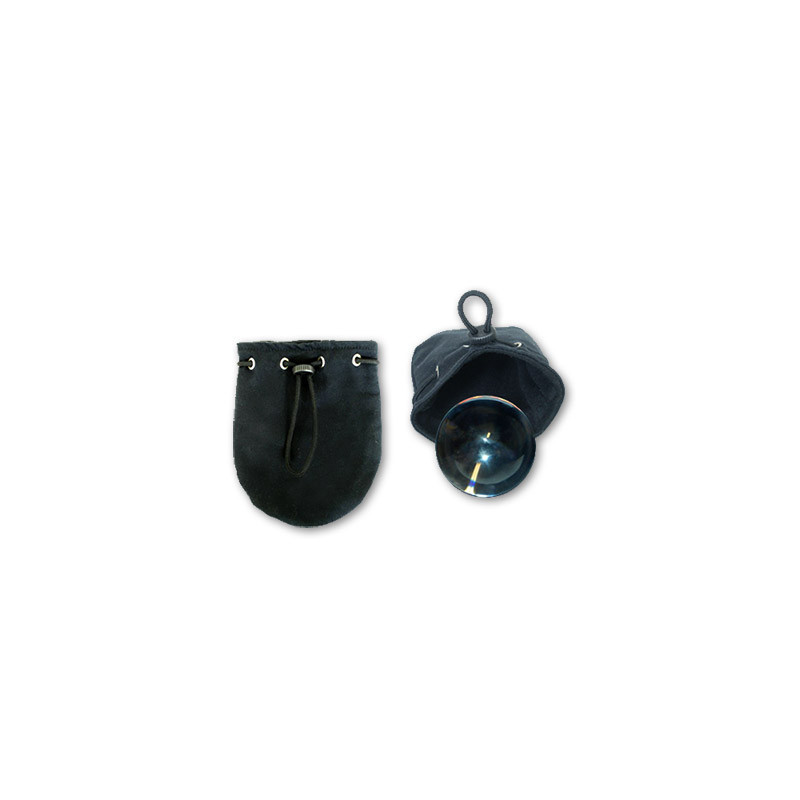 Canvas Ball Bag (80 MM) for Contact Juggling Balls & Chop Cups by Dr. Bob's Magic Shop - Trick