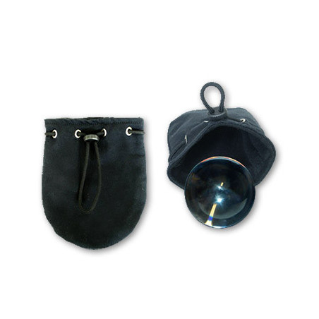 Canvas Ball Bag (80 MM) for Contact Juggling Balls & Chop Cups by Dr. Bob's Magic Shop - Trick