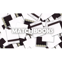 White matchbooks (Box of 50)
