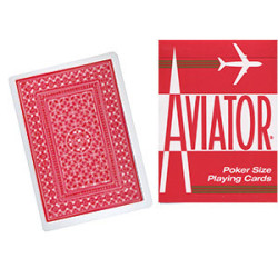 Cards Aviator Poker size (Red)