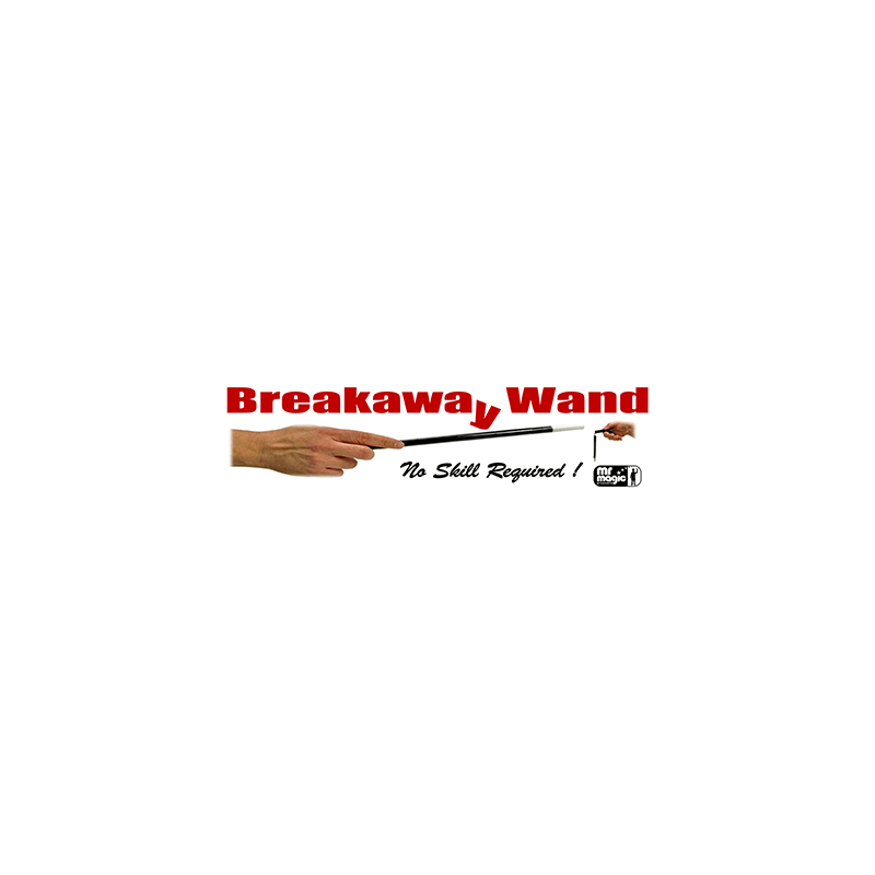 Break away Wand (with extra piece & replacement cord) by Mr. Magic - Trick