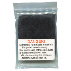 Flash Cotton (Black) by Red Corner Magic - Trick