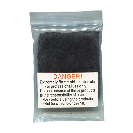 Flash Cotton (Black) by Red Corner Magic - Trick