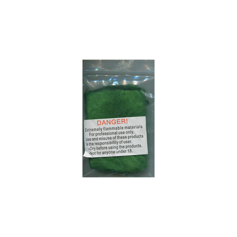Flash Cotton (Green) by Red Corner Magic - Trick