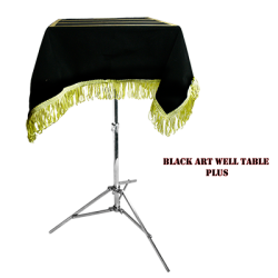 Black Art Table (moving well) - Trick