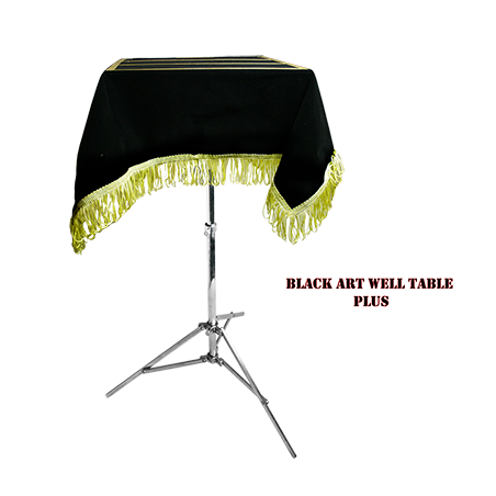 Black Art Table (moving well) - Trick
