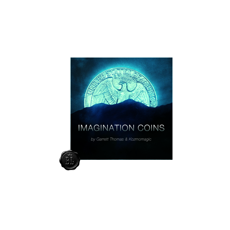 Imagination Coins US Quarter by Garrett Thomas and Kozmomagic