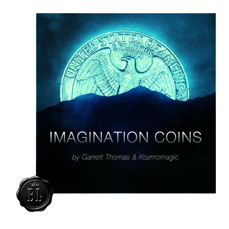 Imagination Coins US Quarter by Garrett Thomas and Kozmomagic