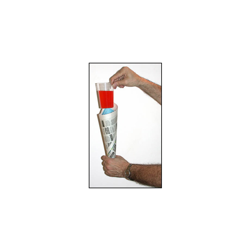Comedy Glass in Paper Cone by Bazar de Magia- Trick