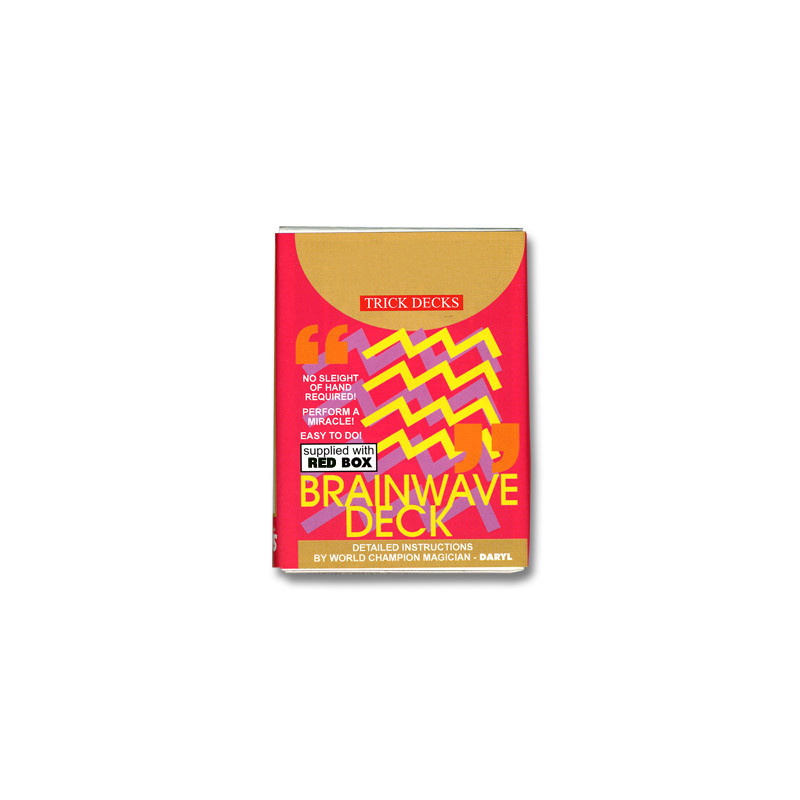 Brainwave Deck Bicycle (Red Case) -  Trick