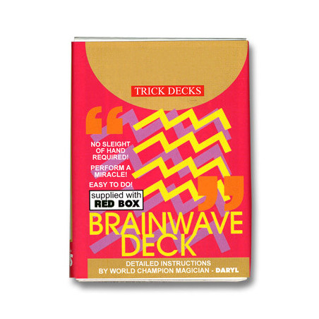 Brainwave Deck Bicycle (Red Case) -  Trick