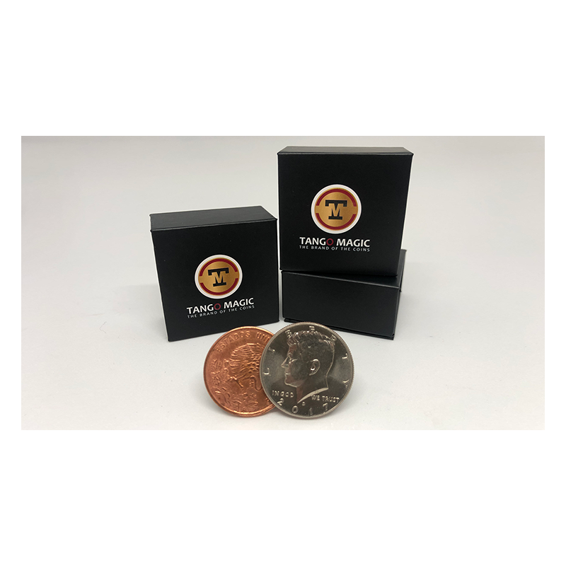 Scotch and Soda Magnetic Mexican Coin (D0052) by Tango -Trick