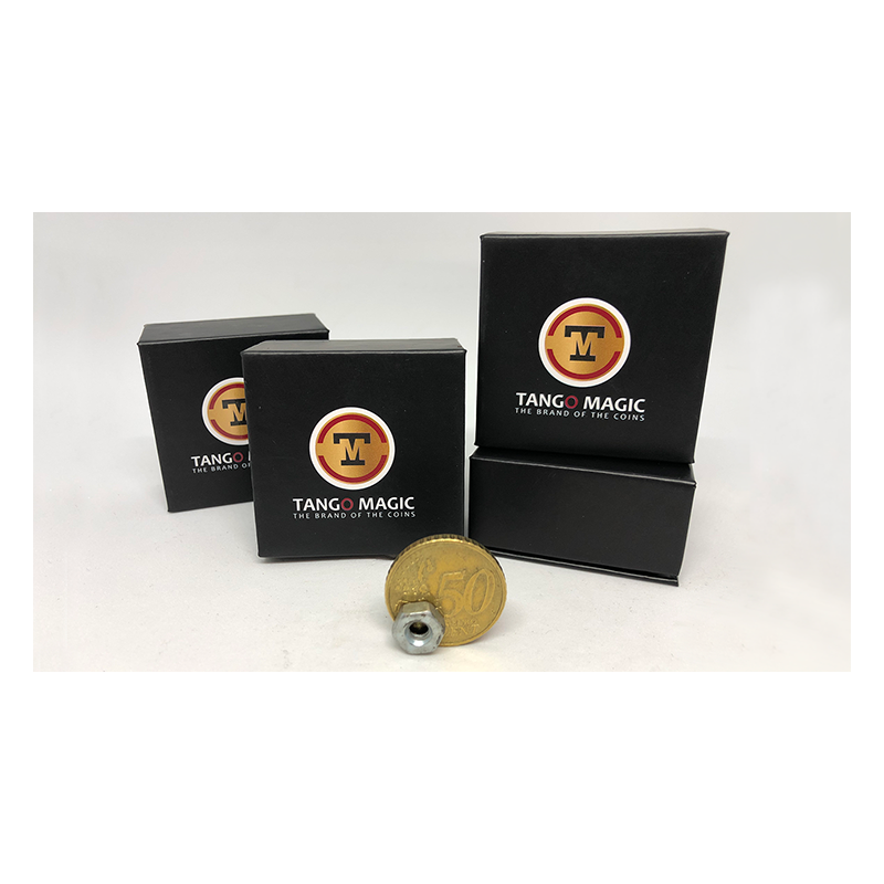 Magnetic Coin Strong Magnet 50 cents Euro (E0019) by Tango - Trick