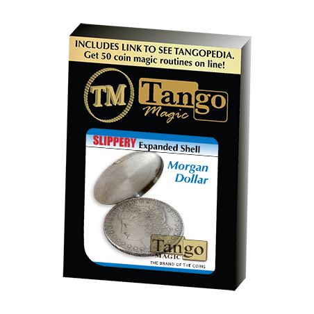 Slippery Expanded Shell (Morgan Silver Dollar) by Tango (D0092)