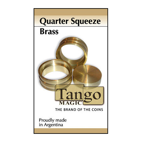 Quarter Squeeze Brass by Tango - Trick (B0012)