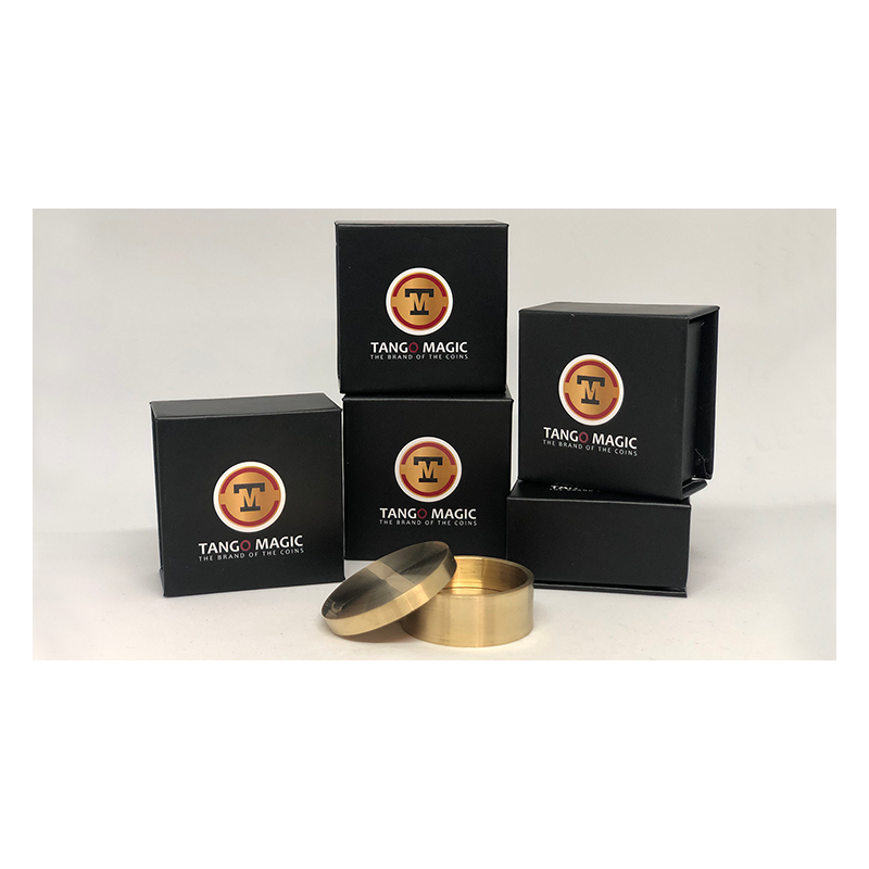 Slot Okito Coin Box Brass Half Dollar (B0019) by Tango -Trick