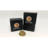 Expanded Shell Coin (50 Cent Euro, Steel Back) by Tango Magic - Trick (E0005)