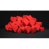 Red Hearts Bag of 50 by Magic By Gosh