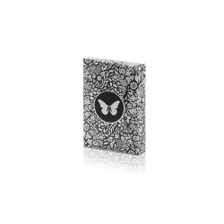 Limited Edition Butterfly Playing Cards Marked (Black and White) by Ondrej Psenicka