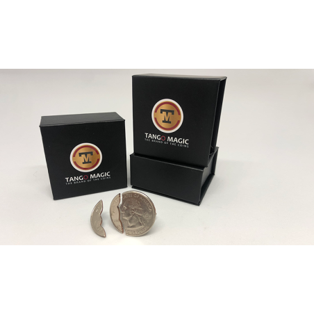 Bite Coin - US Quarter (Internal With Extra Piece) (D0045) by Tango - Trick