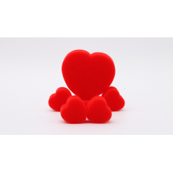 Sponge Heart Set (Red) by Goshman