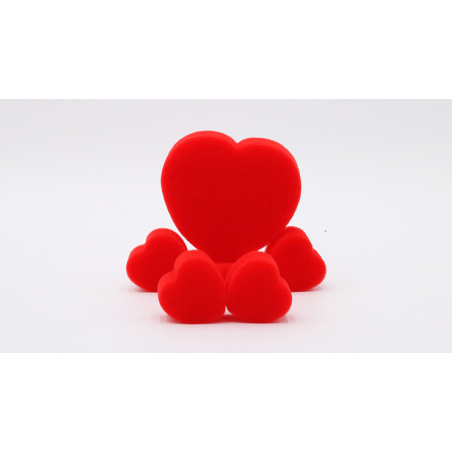 Sponge Heart Set (Red) by Goshman