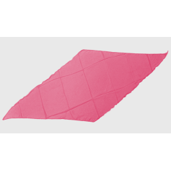 Diamond Cut Silk 18 inch (Pink) by Magic By Gosh - Trick
