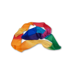 Multicolor Silk Streamer 4 inch by 15 feet from Magic by Gosh - Trick
