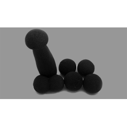 Ding Dong (Black) with 4 Balls by Magic By Gosh