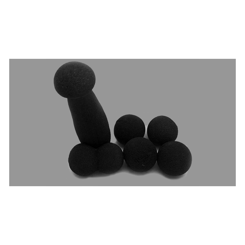 Ding Dong (Black) with 4 Balls by Magic By Gosh
