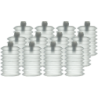 Squeaker Accordian Double-Voice - Medium (12 Pack) - Trick