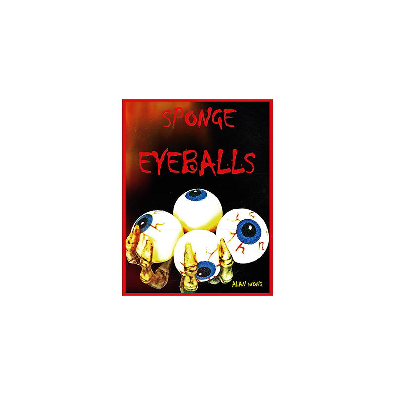 Sponge Eyeballs by Alan Wong (Bag of 4) - Trick