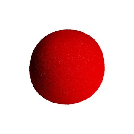 4 inch Professional Sponge Ball Soft (Red) from Magic by Gosh (1 each)