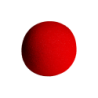 4 inch Professional Sponge Ball Soft (Red) from Magic by Gosh (1 each)