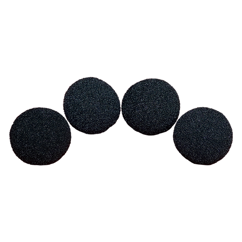 1.5 inch Regular Sponge Ball (Black) Pack of 4 from Magic by Gosh