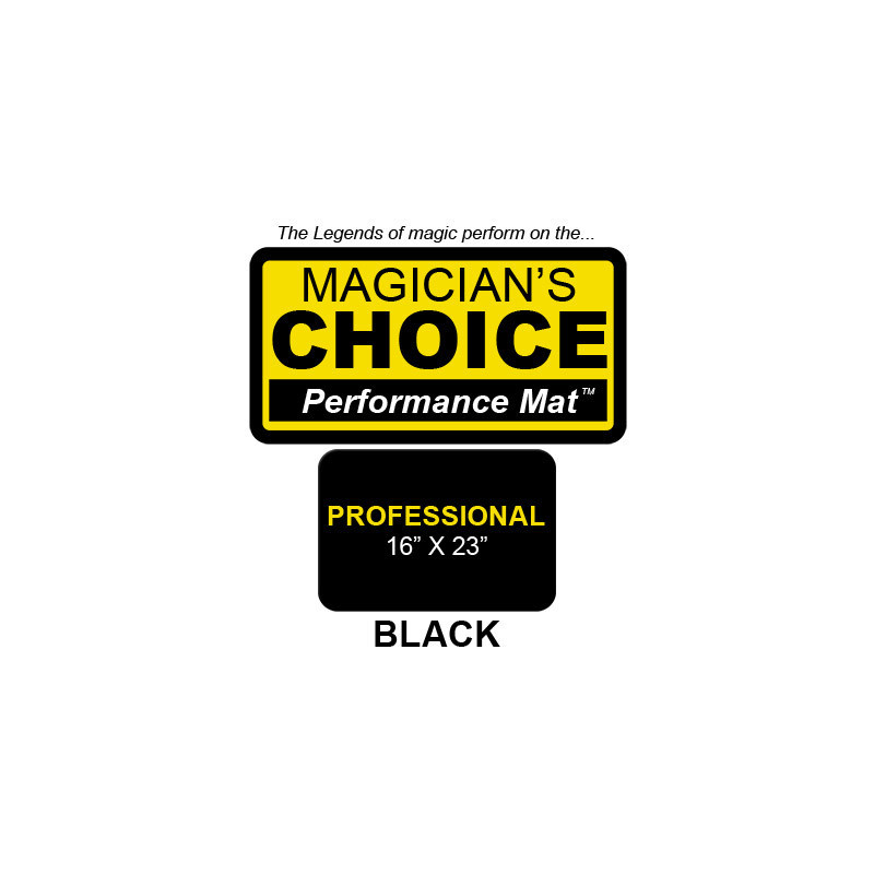 Professional Close-Up Mat (BLACK - 16x23) by Ronjo - Trick