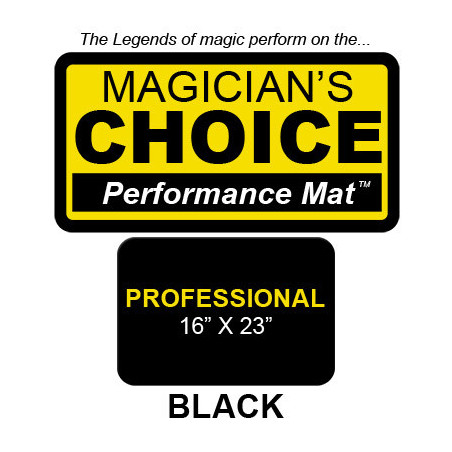 Professional Close-Up Mat (BLACK - 16x23) by Ronjo - Trick