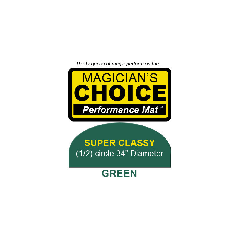 Super Classy Close-Up Mat (GREEN - 34 inch) by Ronjo - Trick
