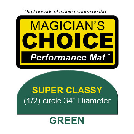 Super Classy Close-Up Mat (GREEN - 34 inch) by Ronjo - Trick