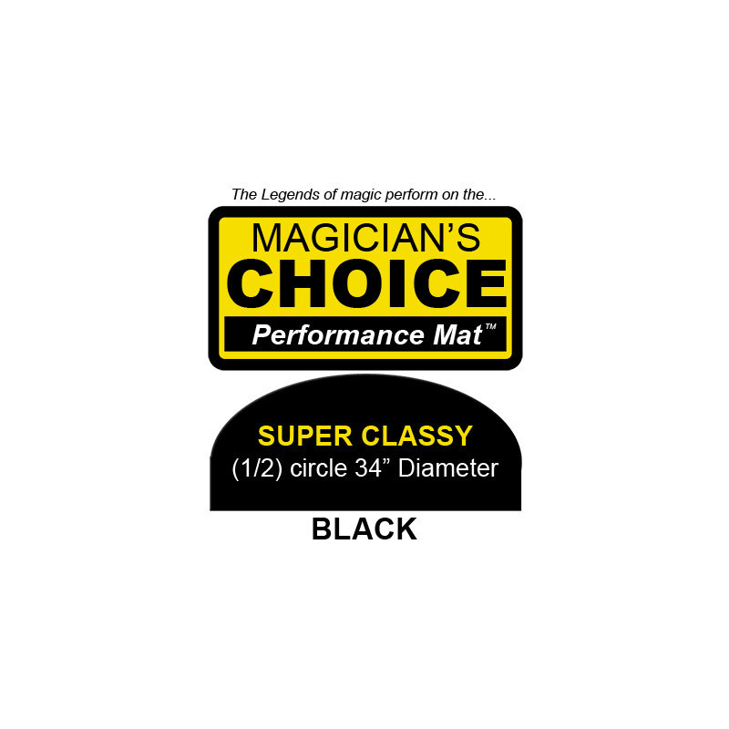 Super Classy Close-Up Mat (BLACK, 34 inch) by Ronjo - Trick
