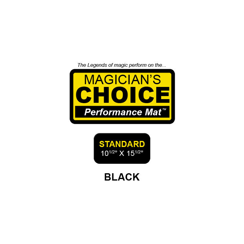 Standard Close-Up Mat (BLACK - 10.5x15.5) by Ronjo - Trick