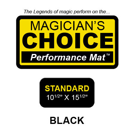 Standard Close-Up Mat (BLACK - 10.5x15.5) by Ronjo - Trick