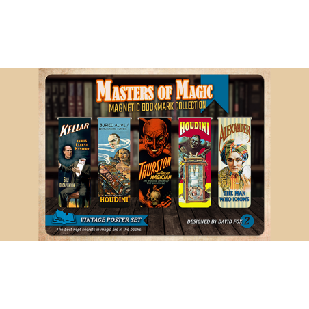 Masters of Magic Bookmarks Set 2. by David Fox - Trick