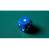 REPLACEMENT DIE BLUE (GIMMICKED) FOR MENTAL DICE by Tony Anverdi - Trick