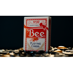 Limited Bee X Cherry (Red) Playing Cards