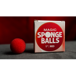 Magic Sponge Balls 4PK RED 1" by Murphy's Magic