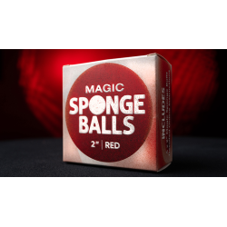 Magic Sponge Balls 4PK RED 2" by Murphy's Magic